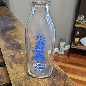 Blue Glass Bottle